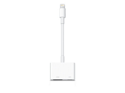 Apple | Lightning to HDMI Digital AV Adapter MD826AM/A
