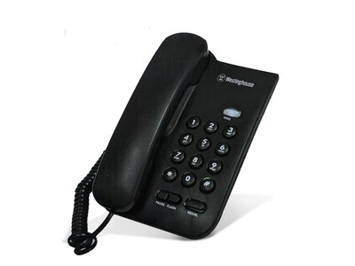 Westinghouse | Wired Desk Phone WTWPBT6002BK
