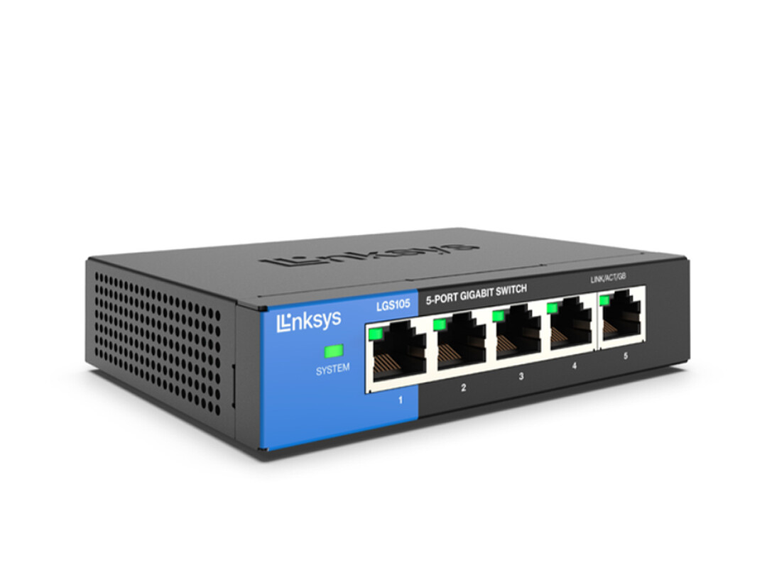 Linksys | LGS105 5-Port Business Gigabit Switch