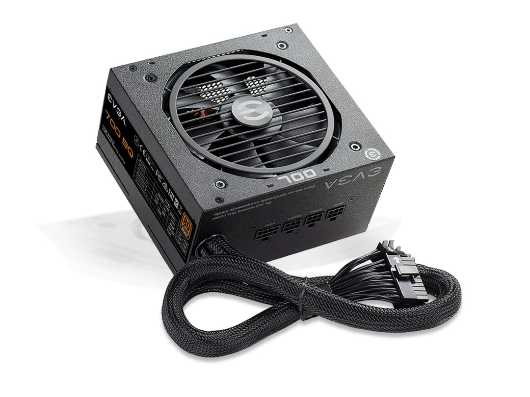 EVGA | 700 Watts 80 Plus Bronze Semi Modular Power Supply P/N: 110-BQ-0700-V1