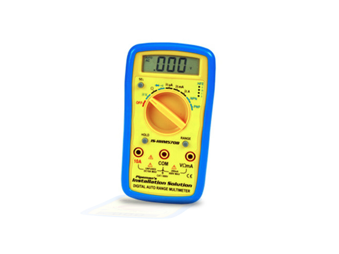 Pipeman&#39;s | IS-HHM5708 Digital Auto Range Multimeter