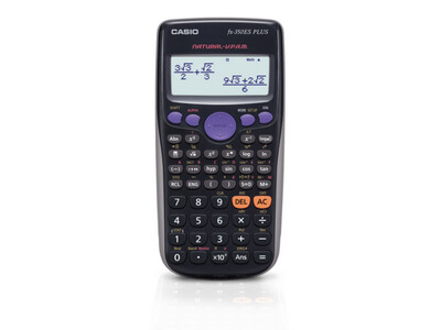 Casio | FX-350ES PLUS Non Programmable Scientific Calculator 10 Digit 2-line