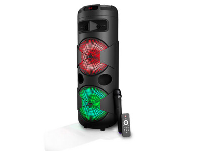 Klipxtreme | MagBlaster Pro Dual 12" Portable Party Speaker KLS-890