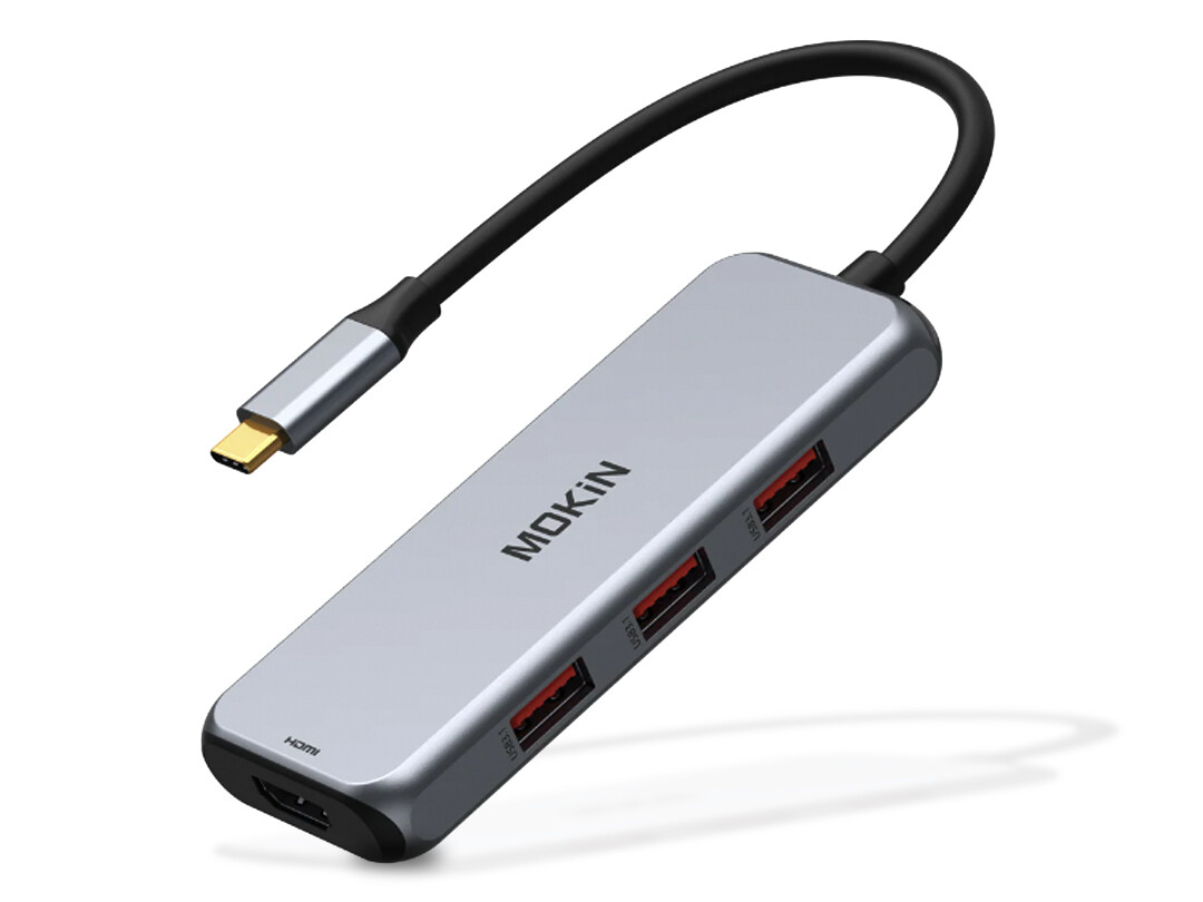 Mokin | 7 in 1 USB-C with HDMI Multi Port Adapter MOUC0401