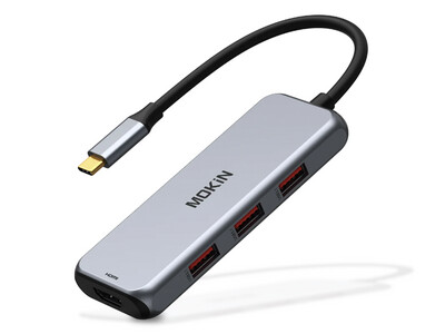 Mokin | 7 in 1 USB-C with HDMI Multi Port Adapter MOUC0401