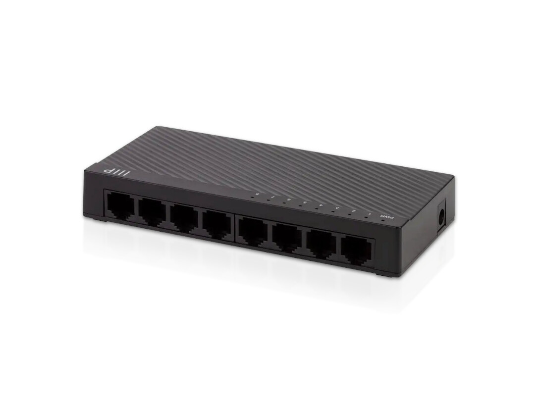 Monoprice | 8-Port Unmanaged Ethernet Switch  P/N: 41711