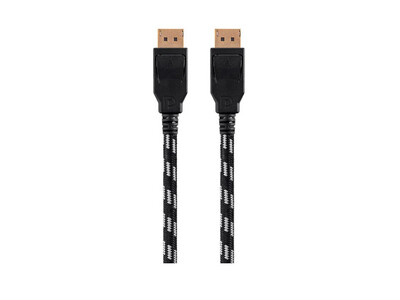 Monoprice | 8K Braided  DisplayPort 1.4 Cable, 10ft P/N: 37921