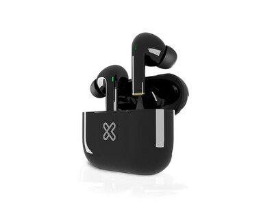 Klipxtreme | TuneFi Buds Bluetooth TWS Earbuds KTE-050 White or Black, Colour: Black