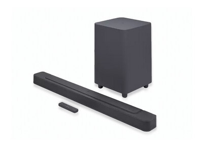 JBL | BAR 500 Soundbar with 10" Wireless Subwoofer, Multibeam and Dolby Atmos 3D Surround Sound