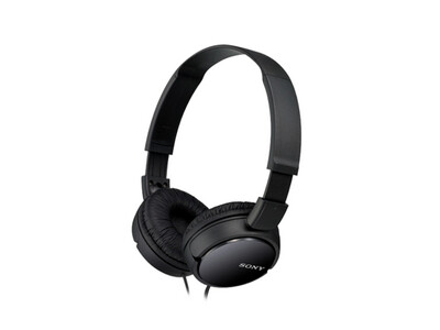 Sony | MDR-ZX110 Wired On-Ear Headphones, Black or White