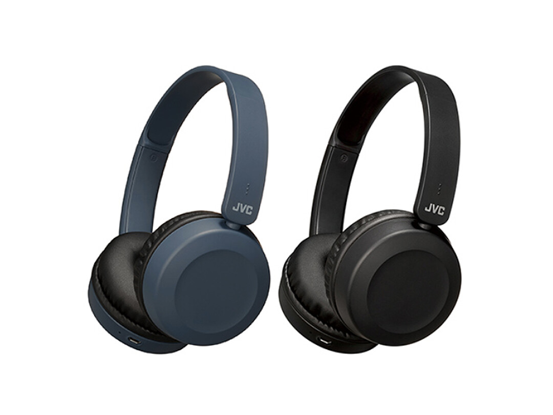 JVC | HA-S31BT-B Foldable Bluetooth On-ear Headphones. Black or Blue