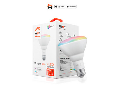 Nexxt | NHB-C210 LED Smart Wi-Fi Colour Bulb