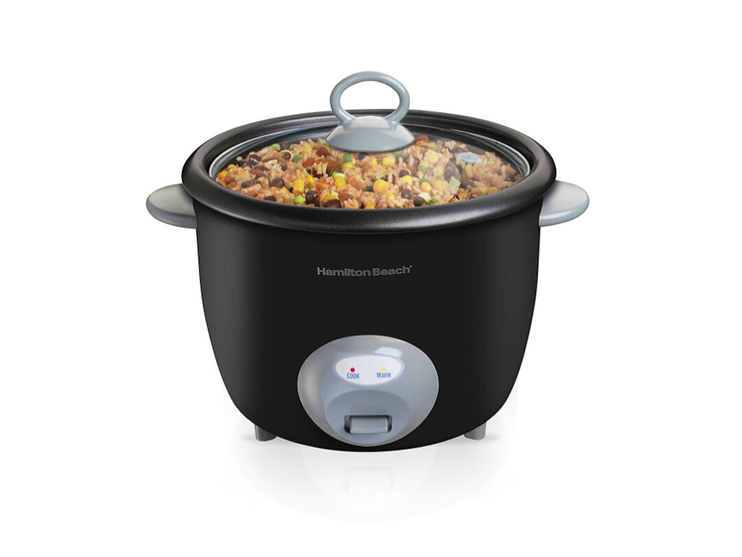 Hamilton Beach | 20 Cup (Cooked) Rice Cooker 37542, Black