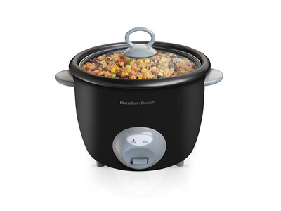 Hamilton Beach | 20 Cup (Cooked) Rice Cooker 37542, Black