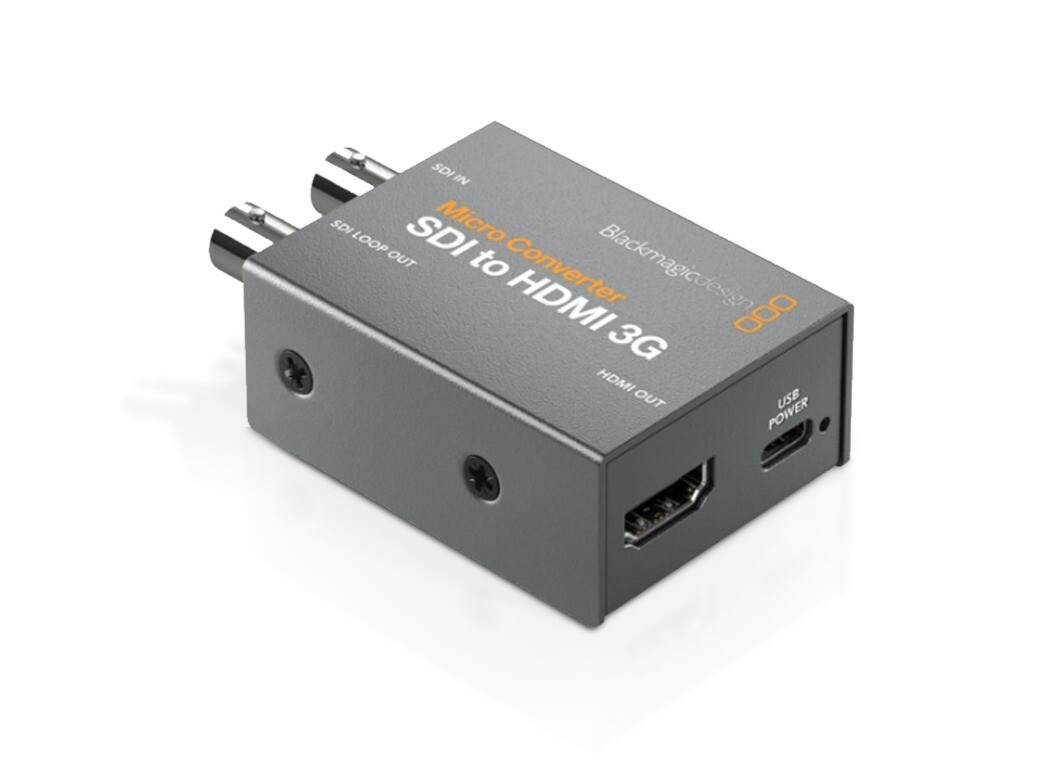 Blackmagic Design | Micro Converter 3G-SDI to HDMI with Power Supply
