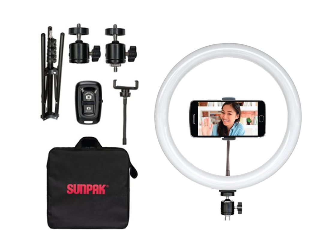 Sunpak | 12&quot; LED Bi-Colour Ring Light