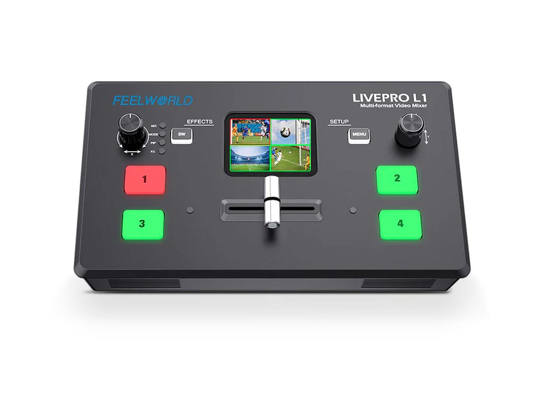 Feelworld | Livepro L1 V1 Multi Camera HDMI Video Mixer Switcher