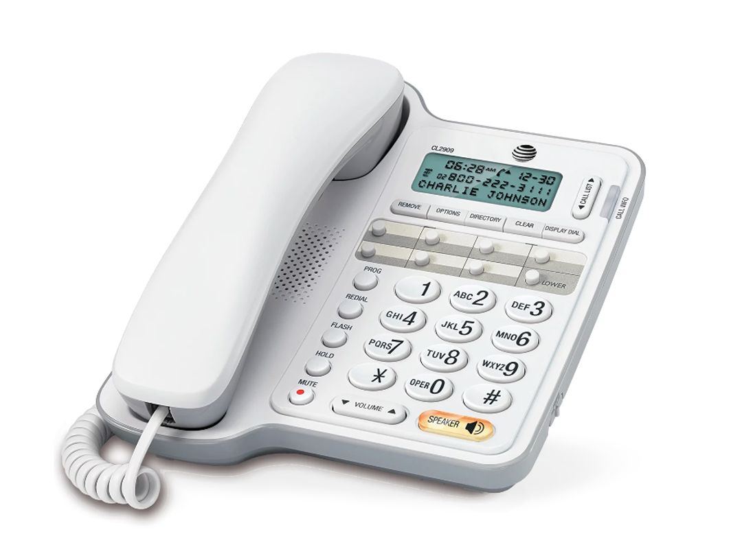 AT&amp;T | Desk Speakerphone with Caller ID CL2909