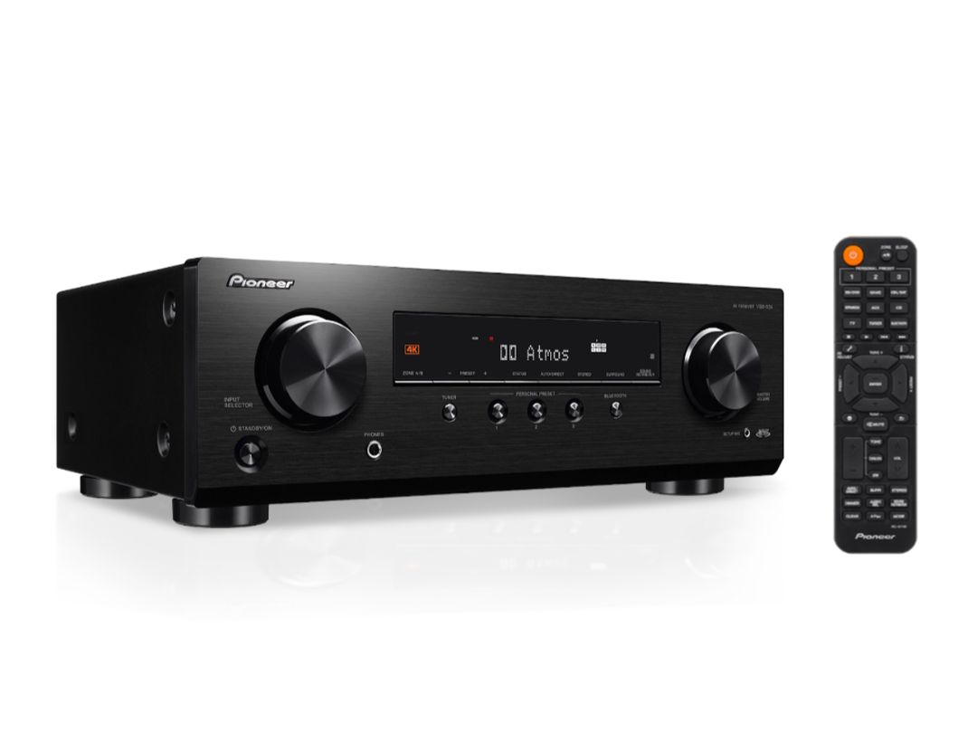 Pioneer | VSX-534 5.2ch Home Theatre AV Receiver with Dolby Atmos and DTS: X Audio Formats