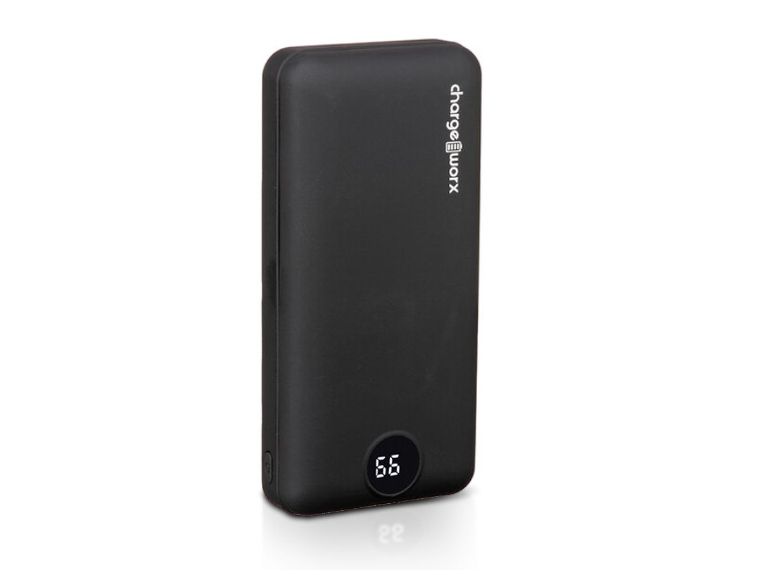 Chargeworx | CX6832BK 20000mAh Triple USB Power Bank