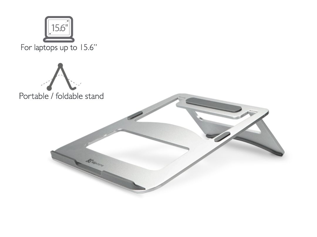 Klipxtreme | KAS-001 Portable Aluminum Laptop Stand