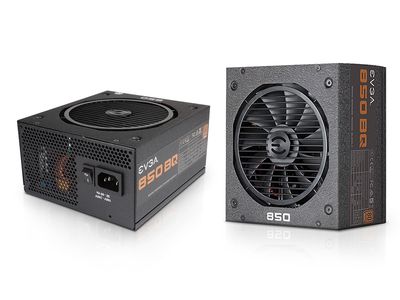 EVGA | 850 Watts 80 Plus Bronze Semi Modular Power Supply P/N: 110-BQ-0850-V1