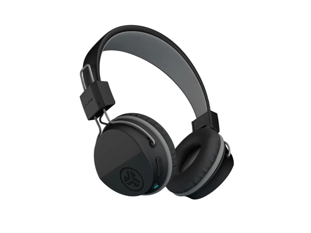 JLab Audio | Neon Wireless On-Ear Headphones Black, Green or Blue, Colour: Black