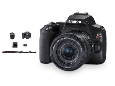 Canon | EOS Rebel SL3 DSLR Camera with 18-55mm Lens