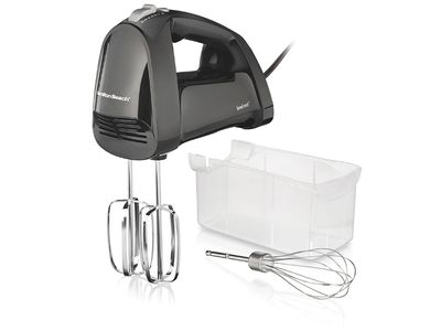 Hamilton Beach | 6 Speed Hand Mixer with Quick Burst and Snap-On Case 62690FG