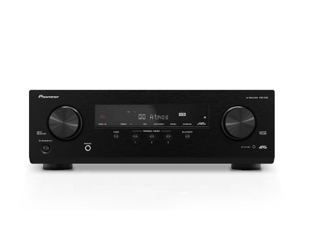 Pioneer | VSX-535 5.2ch Home Theatre AV Receiver with Dolby Atmos and DTS: X Audio Formats