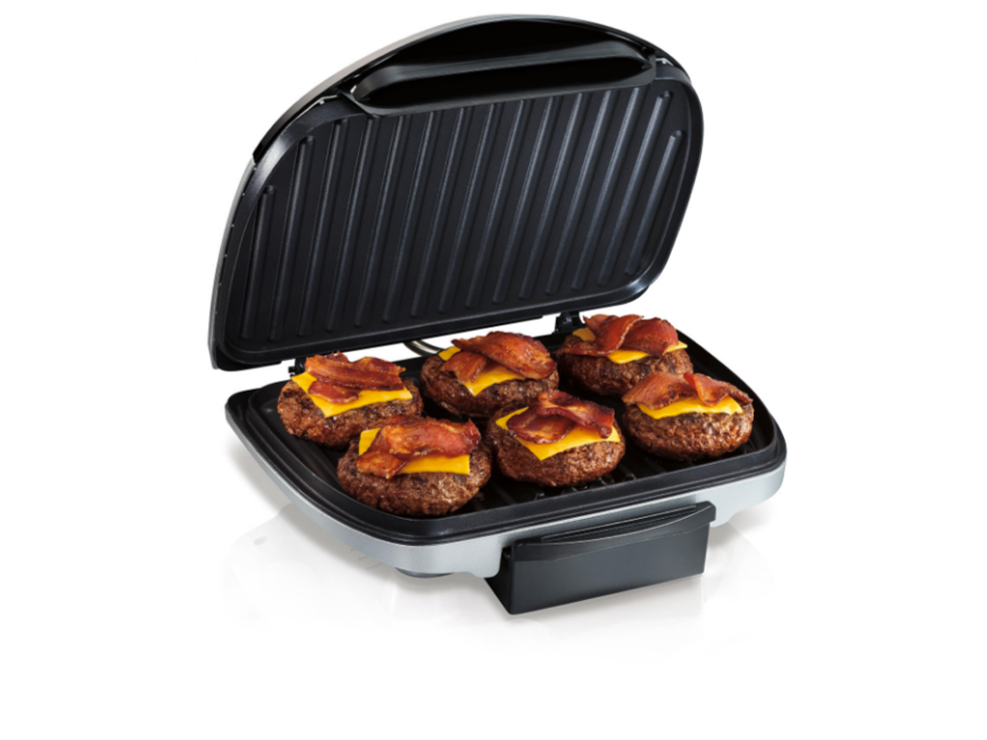 Hamilton Beach | Electric Indoor Grill with Non Stick Plates 25371