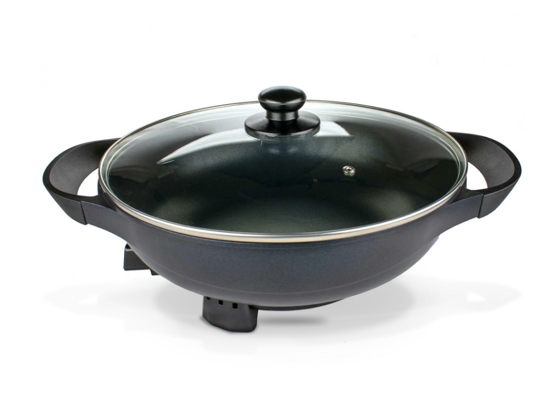 Brentwood | 13&quot; Non-Stick Electric Wok Skillet SK-69BK