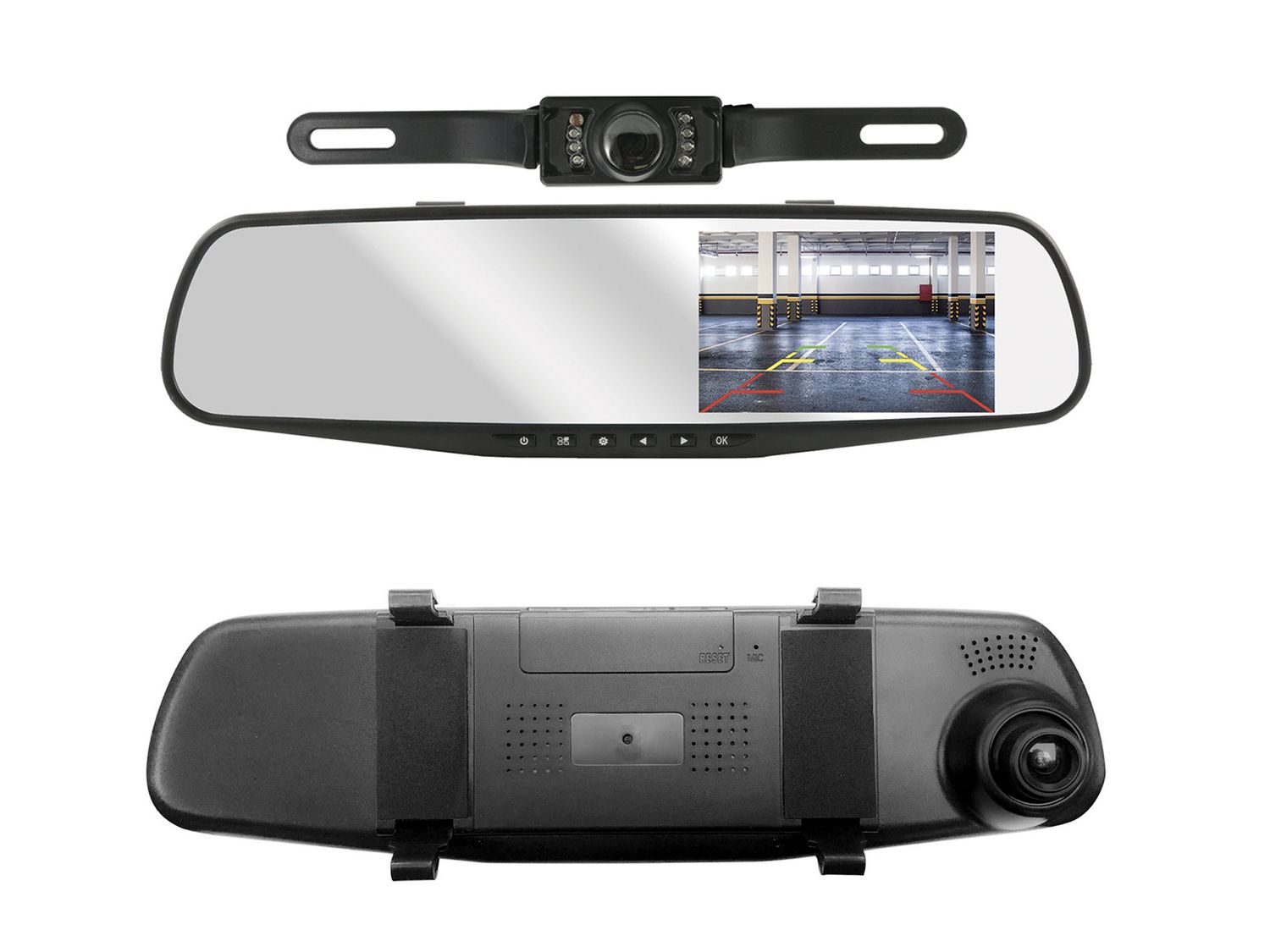 Armor All | ADC2-1011 Dashboard Rear View Mirror Backup Camera