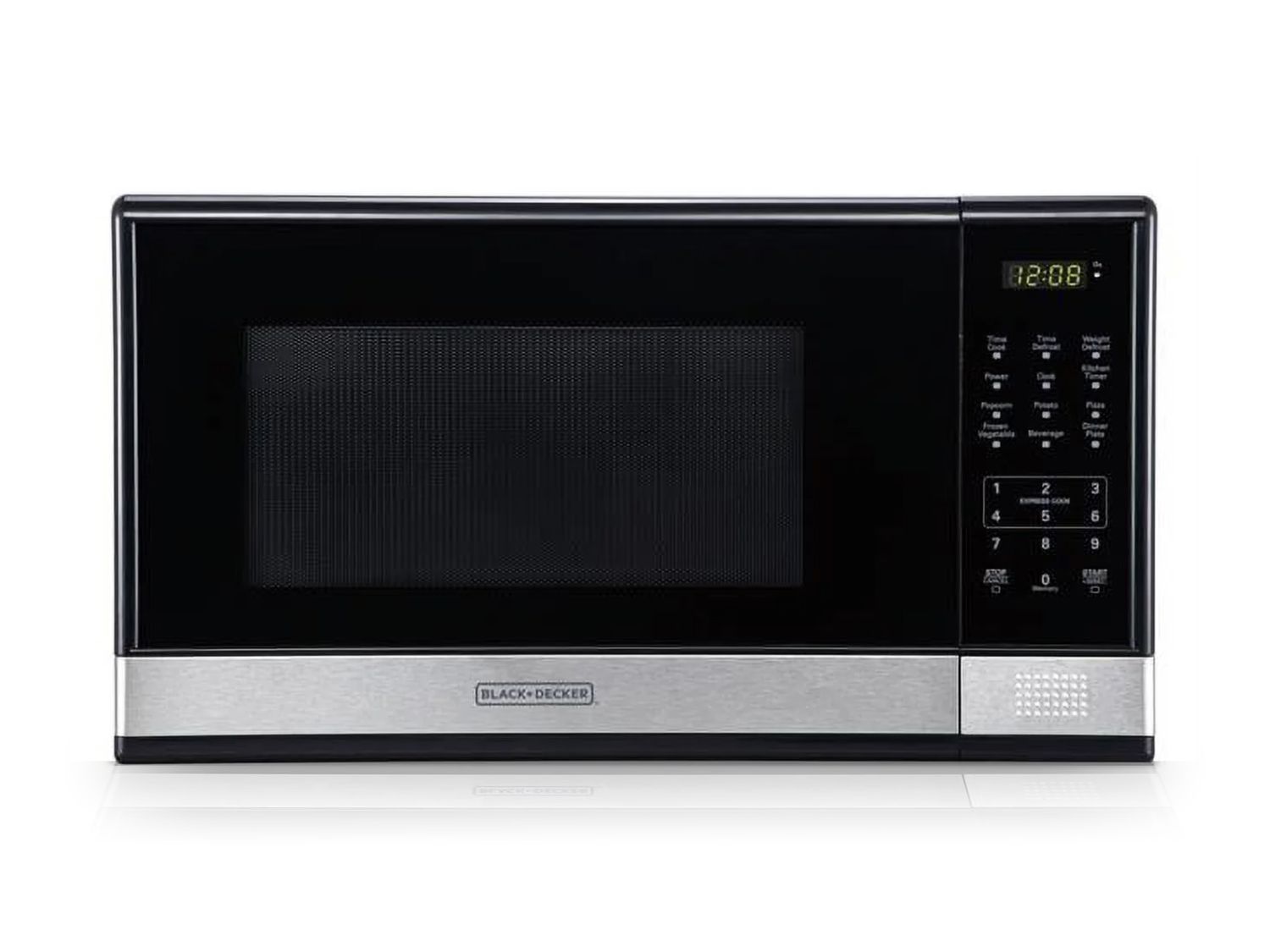 Black &amp; Decker | EMO31MNR 1.1 Cu.Ft. Microwave, Stainless Steel