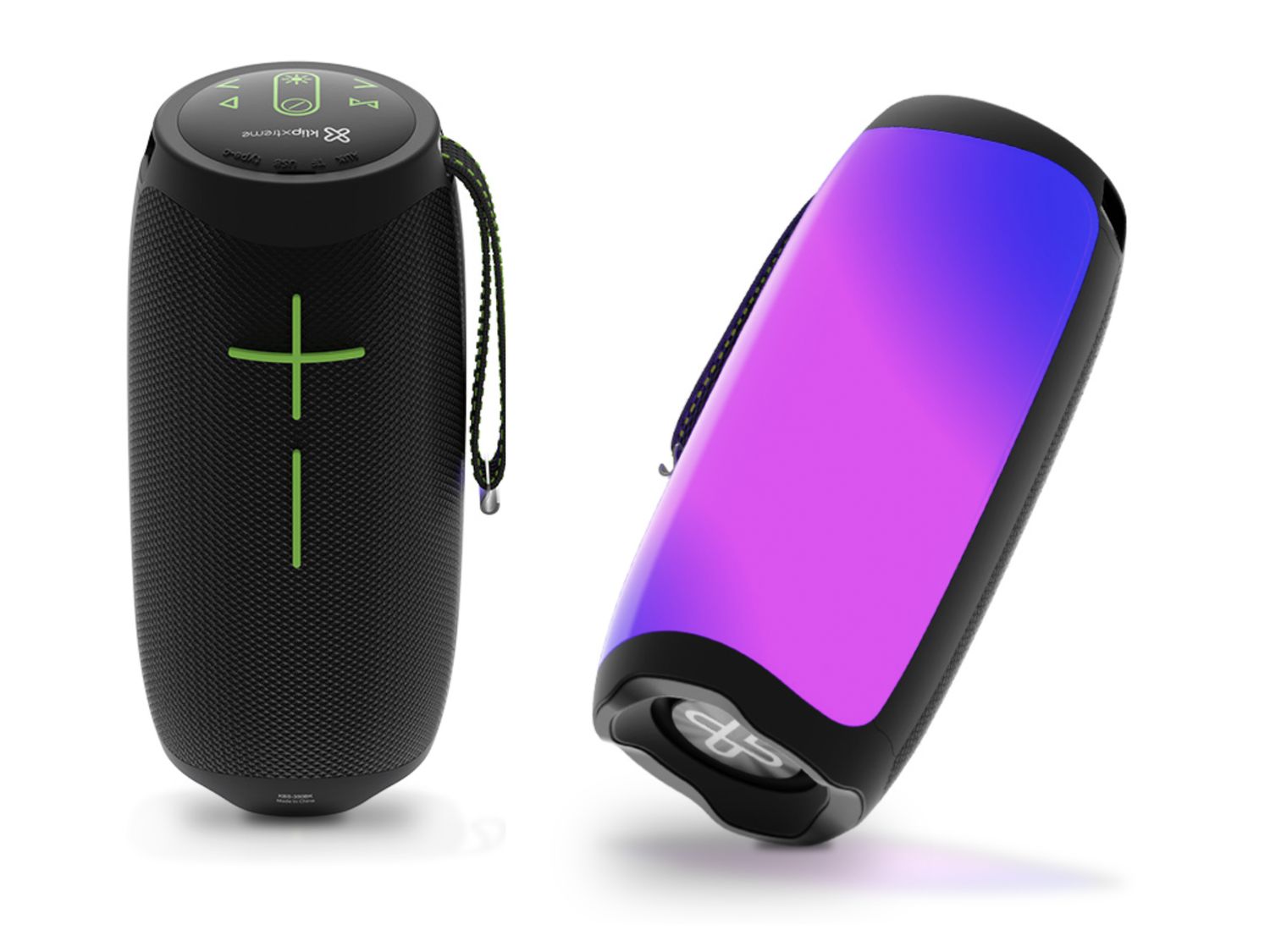 Kipxtreme | ZoundFire Pro LED Flame Lights  Bluetooth Speaker KBS-350BK