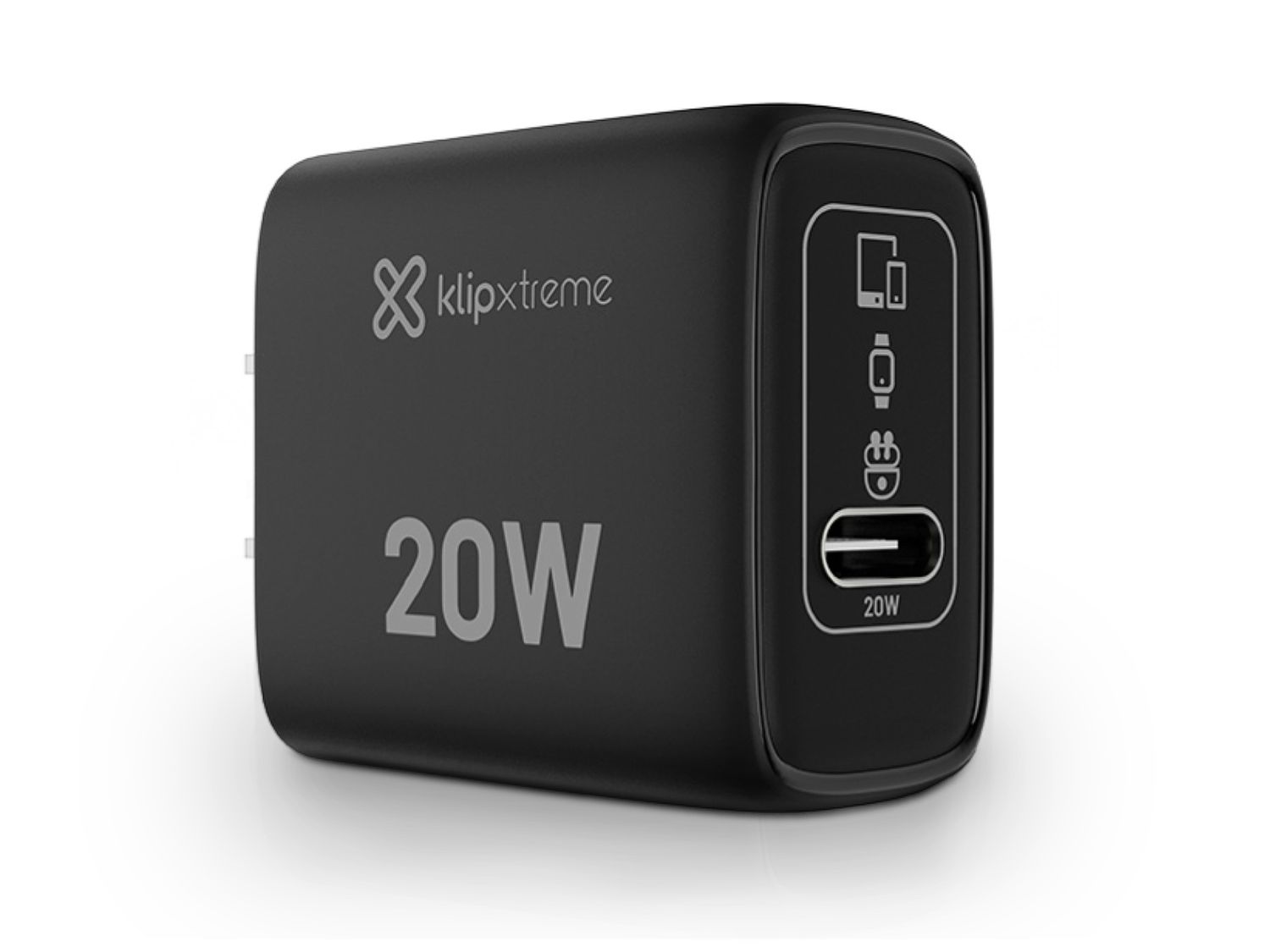 Klipxtreme | PowerWall 20 USB-C GaN Wall Charger 20W KMC-050