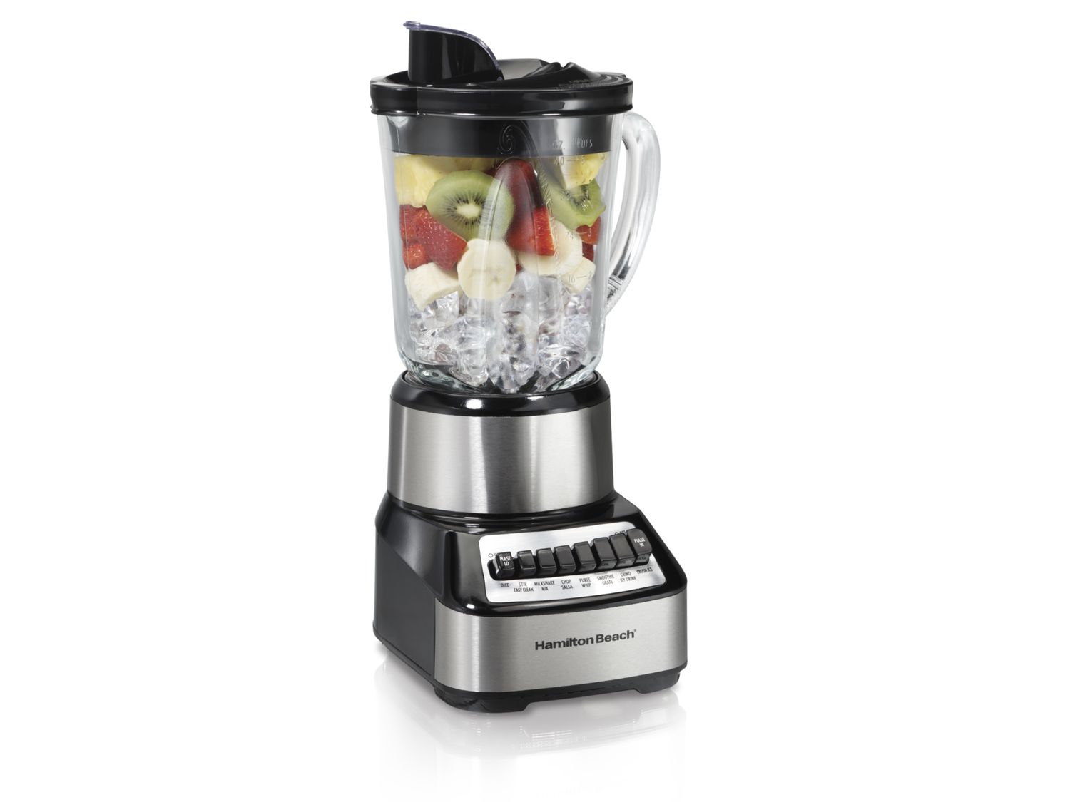 Hamilton Beach | Wave Crusher Multi-Function Blender with 40oz Glass Jar 54221G