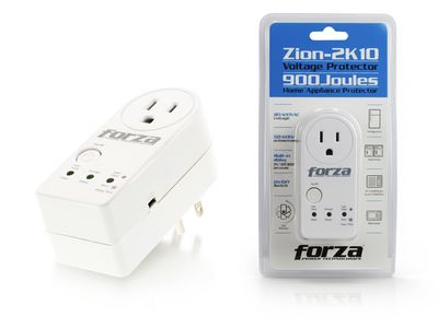 Forza | Voltage Protector FVP-1201B for Refrigerators, Washers, Small Air Conditioners