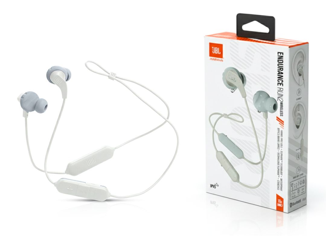 JBL | Endurance Run 2 Active Noise Cancelling Earbuds,  White