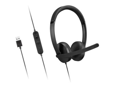 Lenovo | USB PC Stereo Headset With Noise Cancelling
