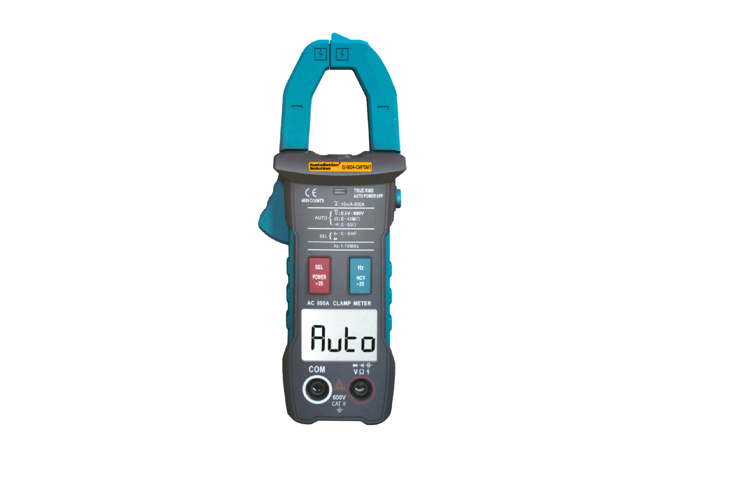 Pipeman's | IS-9604-CMPSMT AC Clamp Meter | Accessories Included