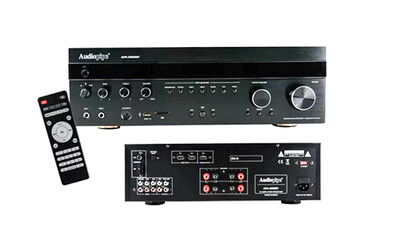 Audiopipe |  Audio/Video amplifier  with AM/FM radio APA-3500BT