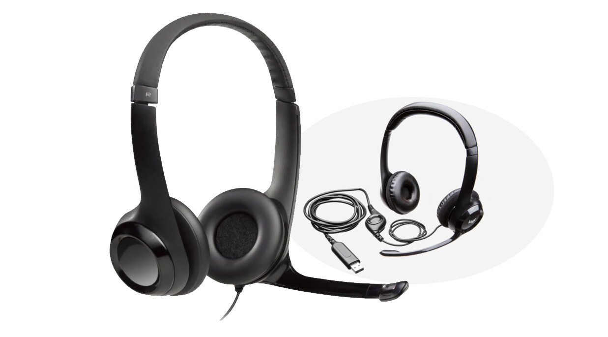 Logitech | H390 USB PC Headset With Noise Cancelling