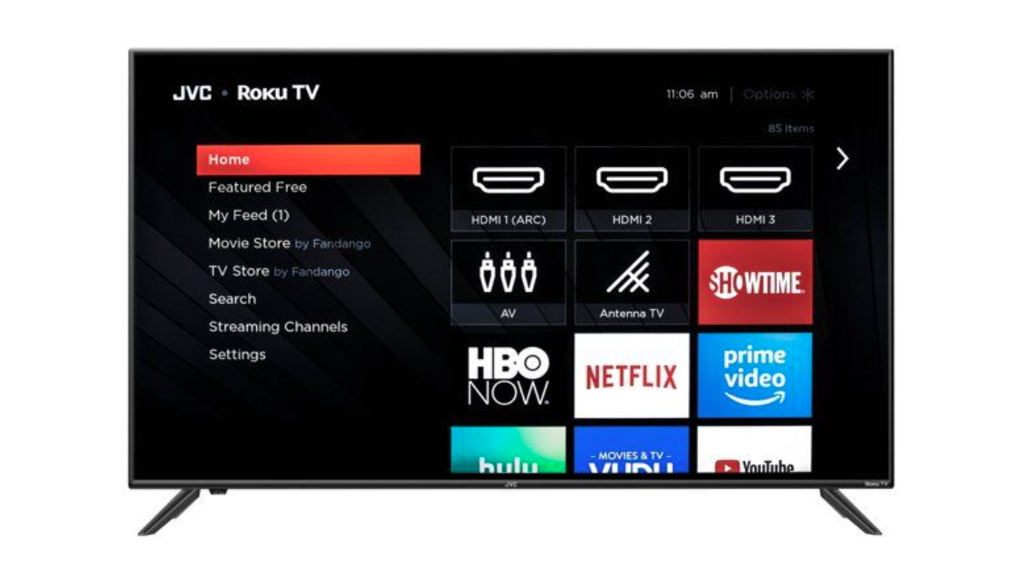 JVC | 50” UHD 4K LED Smart TV