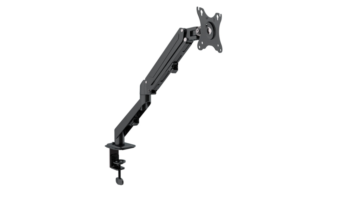 Klipxtreme | Clamp On Desk Monitor Mount KMM-400