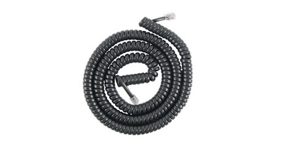 Nippon America | 15ft Phone Handset Cord Black/Ivory