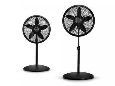 Lasko | 18" Floor Standing Fan (Black)