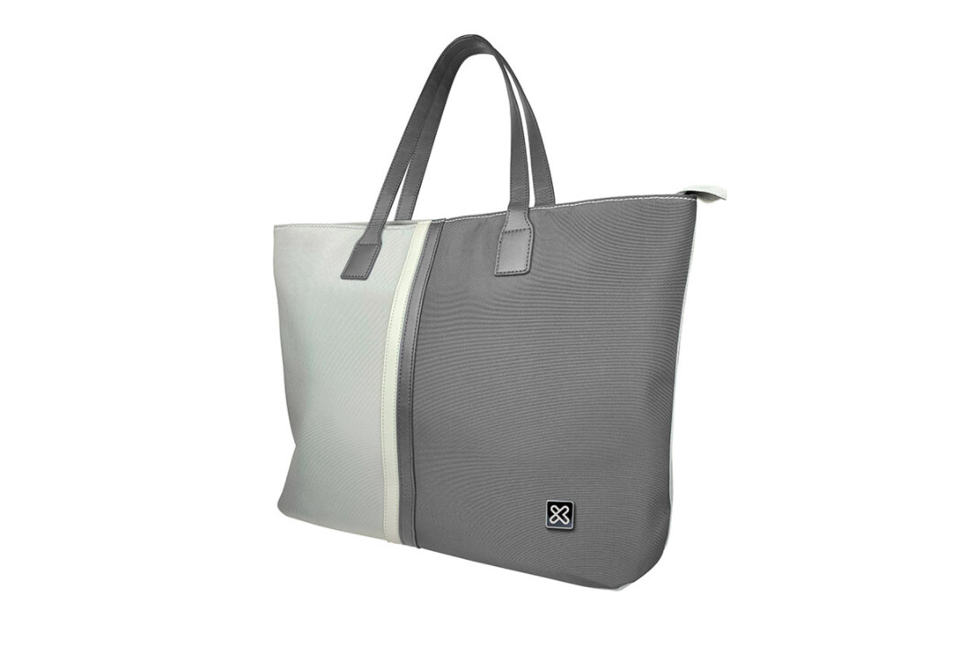 Klipxtreme | Capri KLB-461 Ladies Laptop Handbag Beige And Grey
