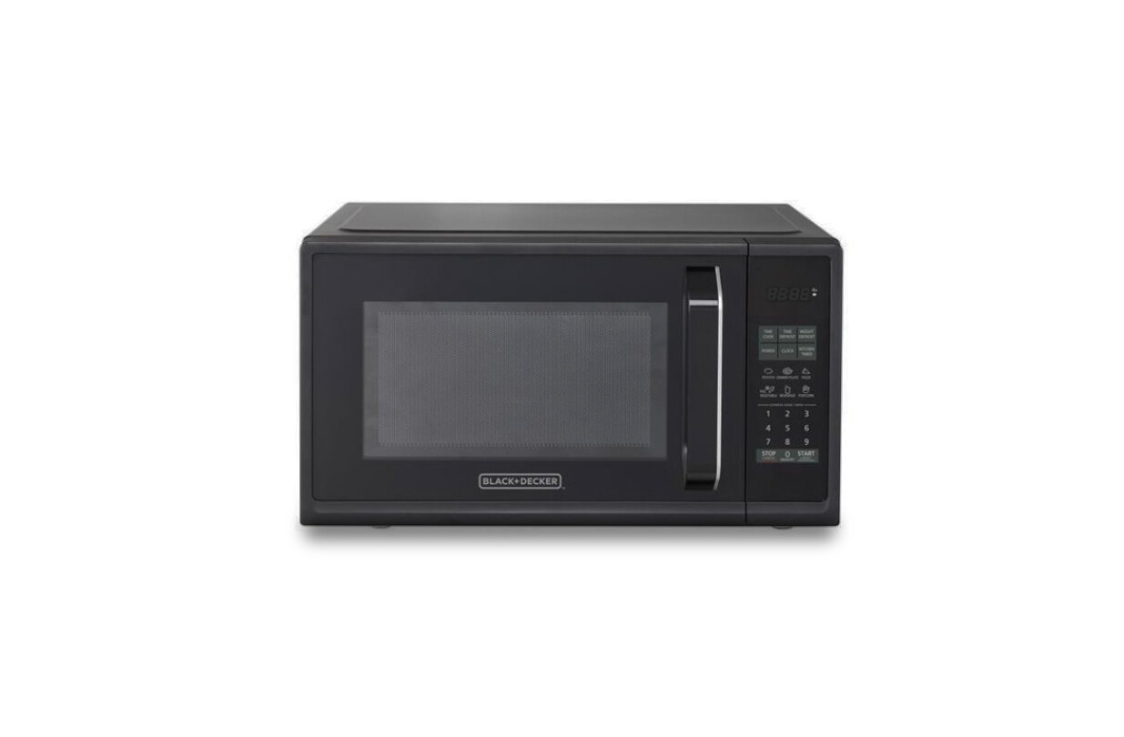 Black &amp; Decker | 0.9 Cu. Ft. 900W Microwave Oven EM9P022PQ-P2