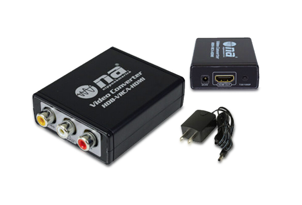 Nippon America | AV To HDMI Converter  HDB-VRCA-HDMI-1